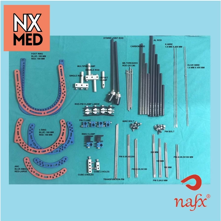 Hybrid external fixator is minimal invasive treatment option for especially tibia proximal metaphysis fractures.