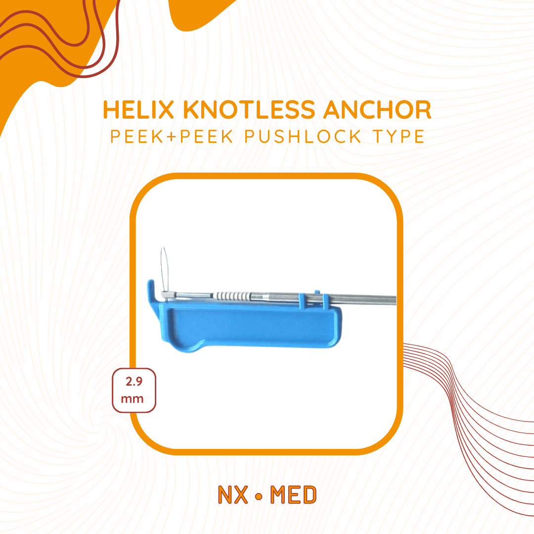 Helix PEEK-PEEK PushLock