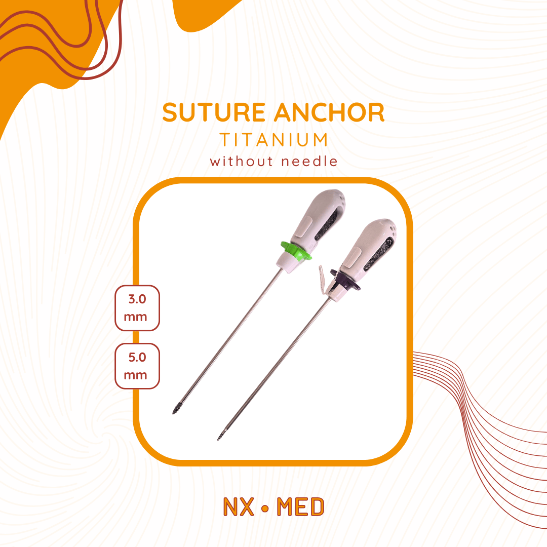 Titanium Suture Anchor (Without Needle)