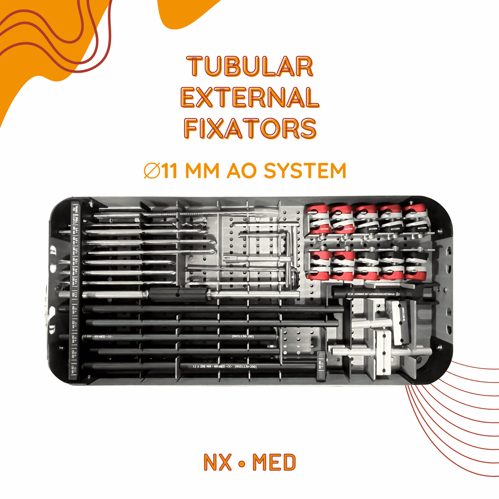 Tubular External Fixator ⌀11 mm - NX-MED